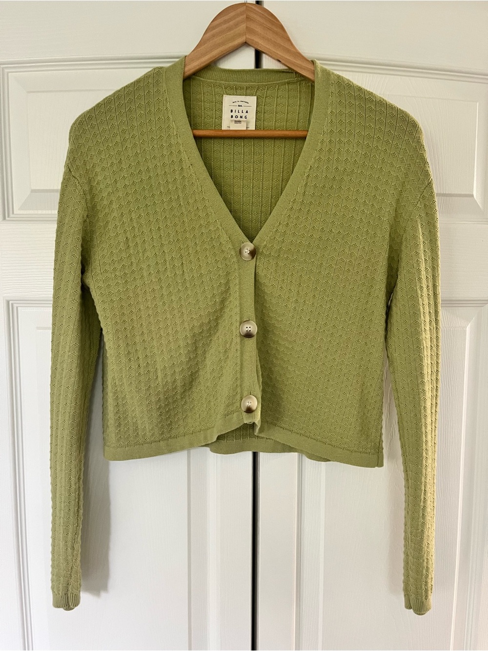 Billabong Light Green Knit Sweater